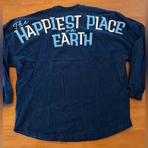 Disneyland Resort 65th Anniversary Spirit Jersey. New (never worn). Navy.